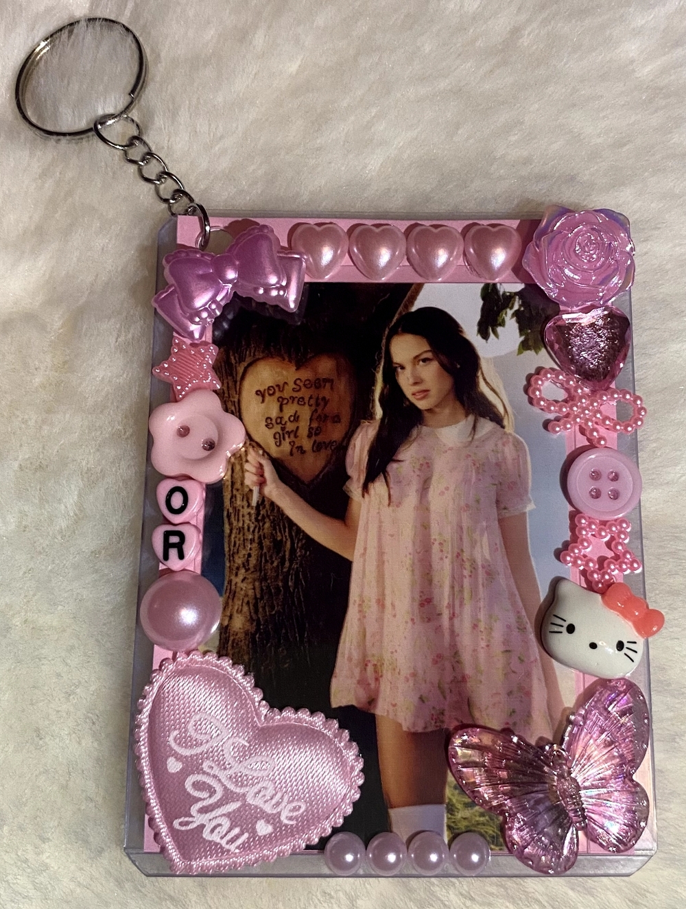 Olivia Rodrigo Photocard Keychain
